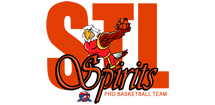 Saint Louis Spirits Pro Basketball Logo